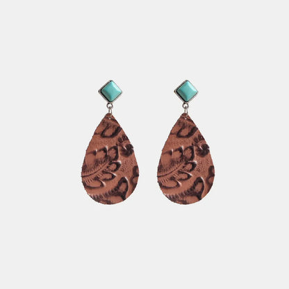 Turquoise Teardrop Earrings - 5 Styles Bumpkin Ranchwear