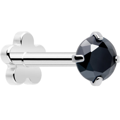 18G 5/16 CZ Implant Grade Titanium Reversible Threadless Flatback BodyCandy