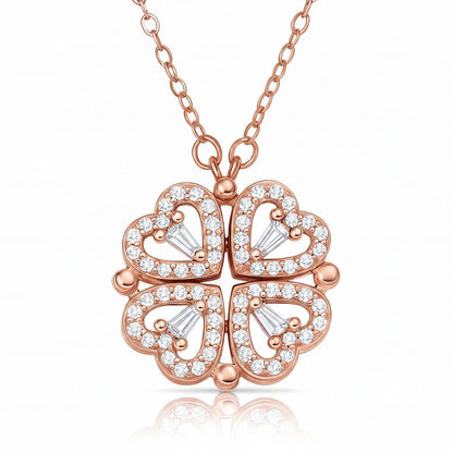 18K Gold Plated Flower Necklace - Stylish Jewelry Accessory