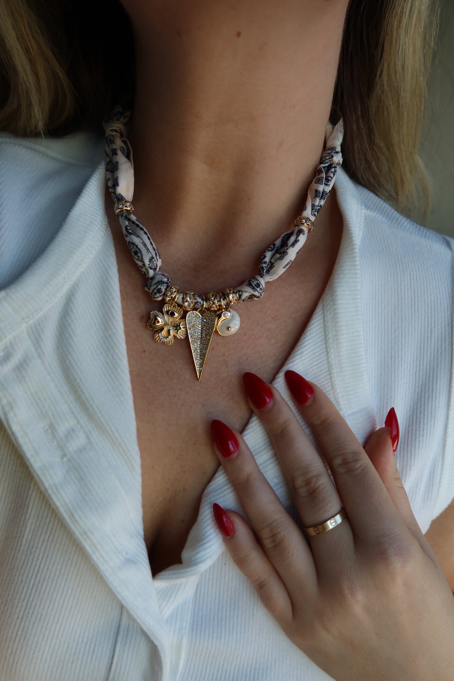 Lucky Love Knot Necklace Lucky Goldie