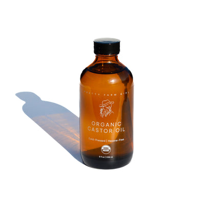 Pure Organic Cold Pressed Hexane-Free Castor Oil Pretty farm girl