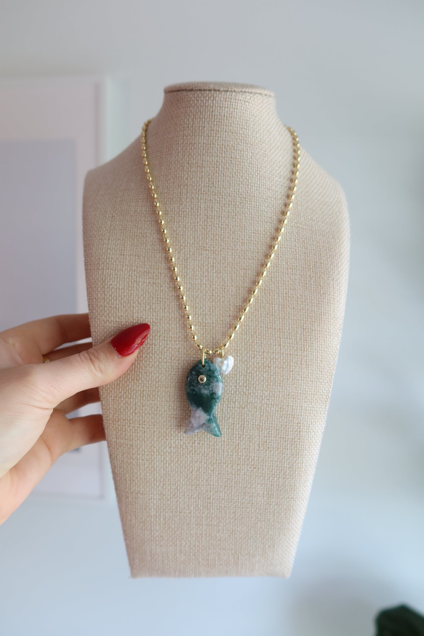 The Lucky Catch Necklace Lucky Goldie