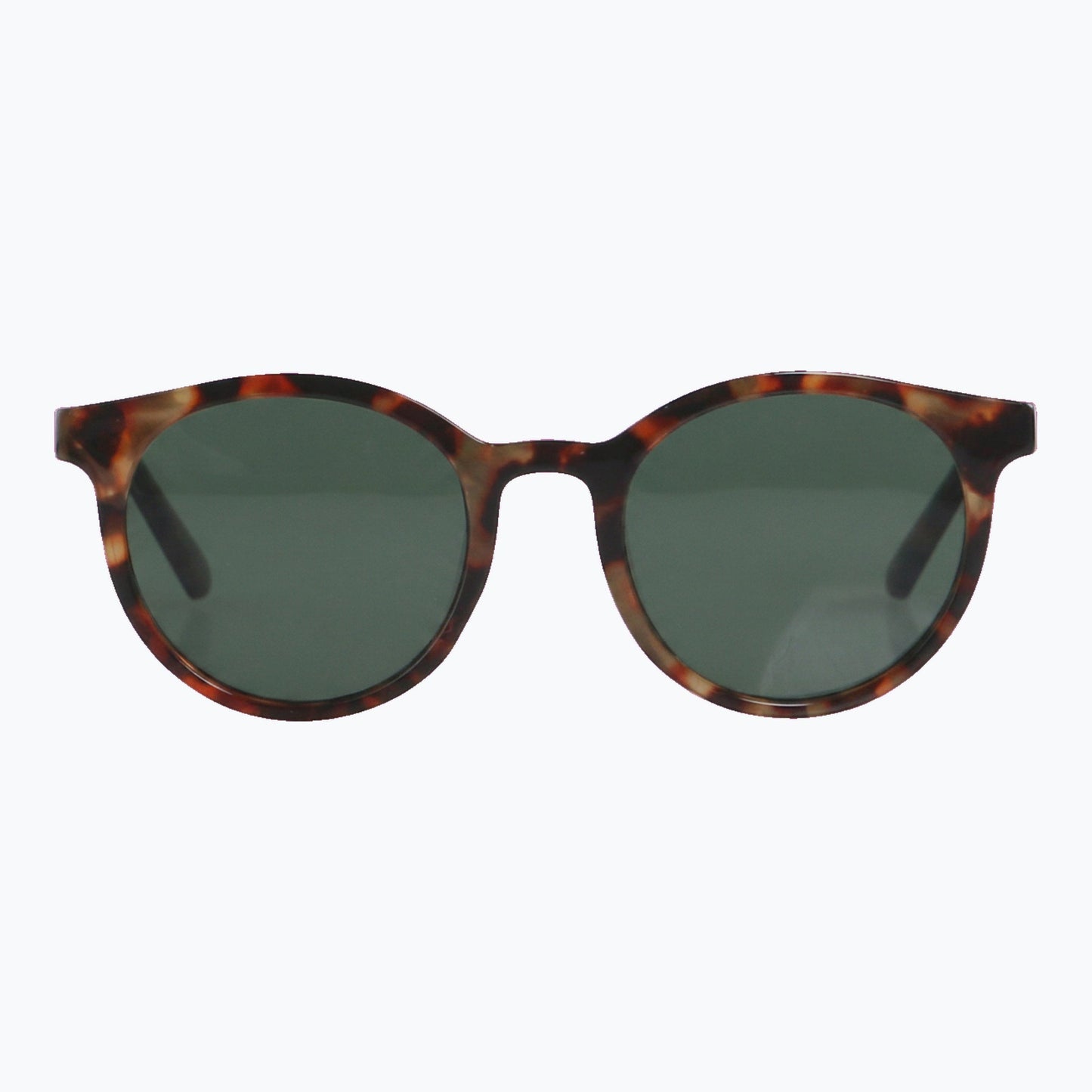 Havana Haze Vintage Round Frame Sunglasses With Gradient Lenses Jaxy Eyewear