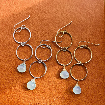 SAL CHALCEDONY EARRINGS