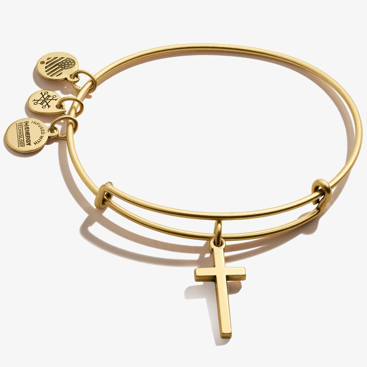 Cross Charm Bangle ALEX AND ANI