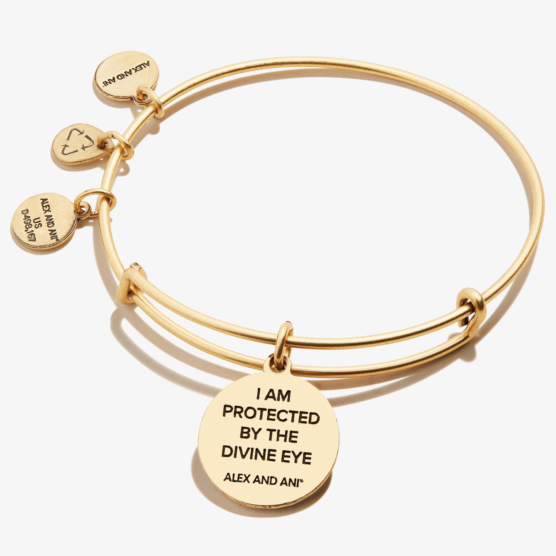 Evil Eye + Sodalite Charm Bangle ALEX AND ANI