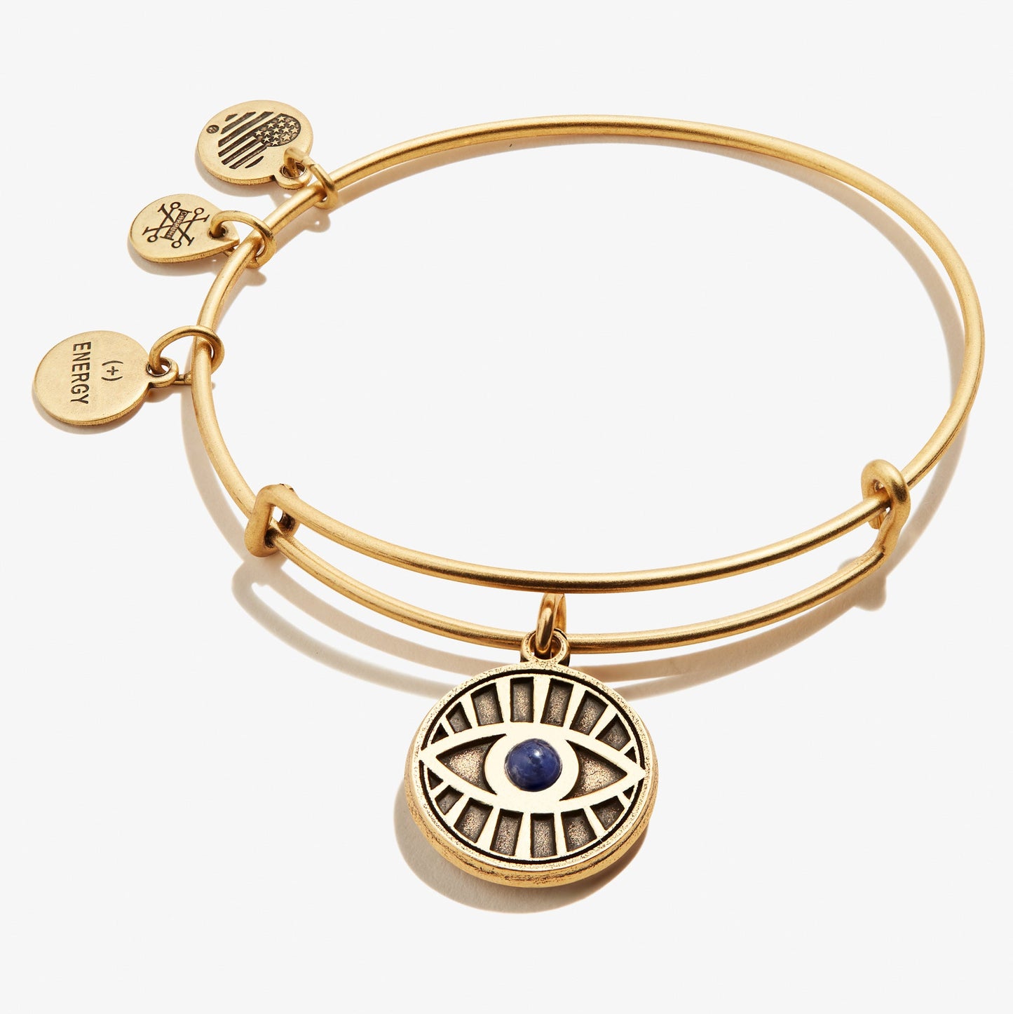 Evil Eye + Sodalite Charm Bangle ALEX AND ANI