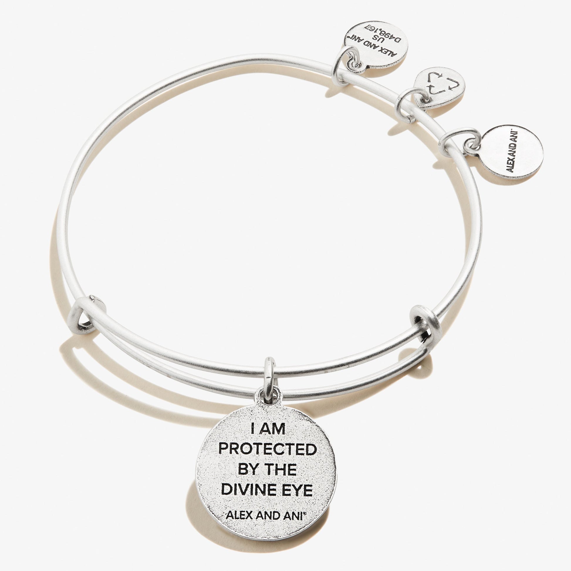 Evil Eye + Sodalite Charm Bangle ALEX AND ANI