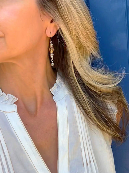 SILVER SPICE EARRINGS Bellaforma Jewelry