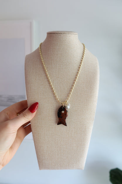 The Lucky Catch Necklace Lucky Goldie