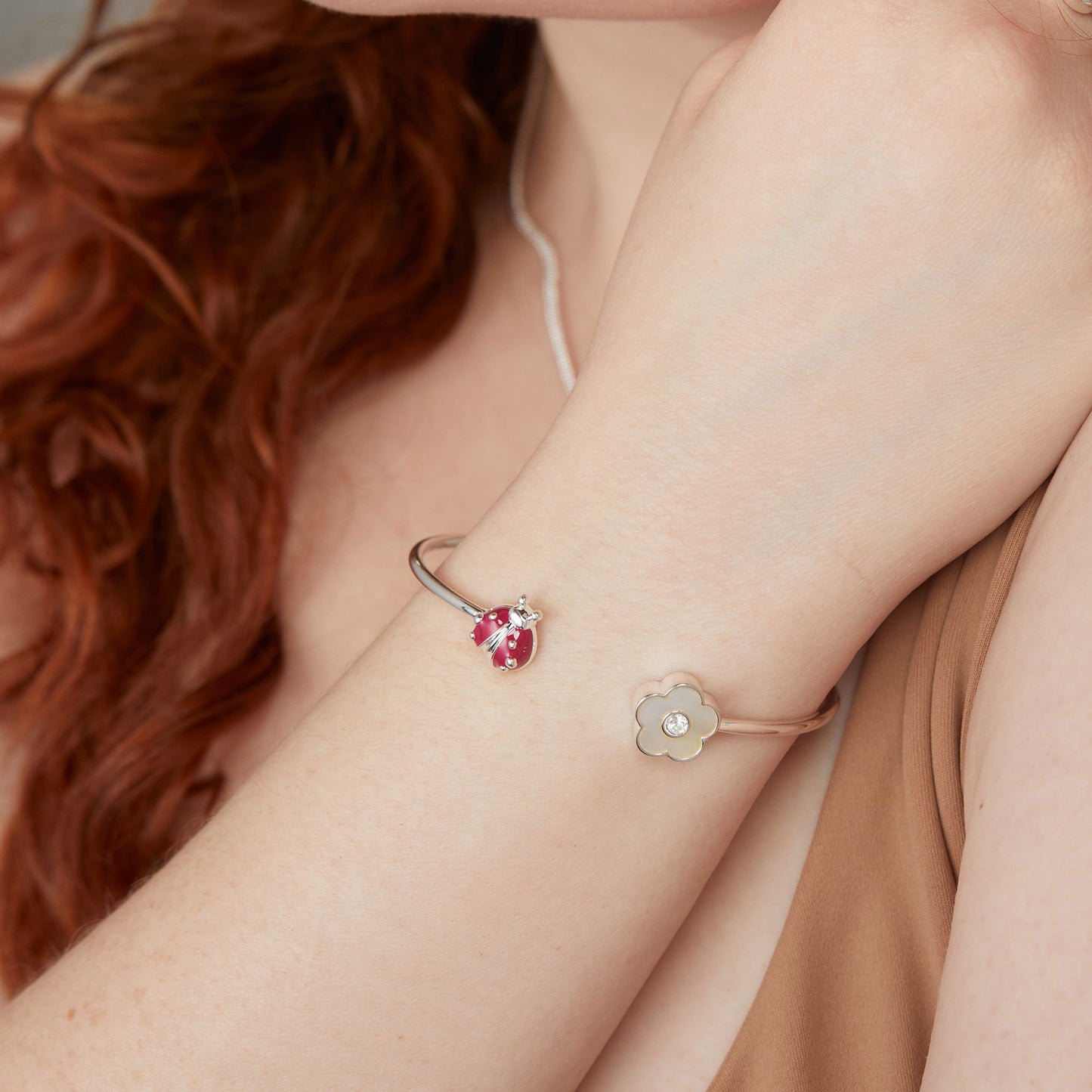 Ladybug and Daisy Flex Cuff ALEX AND ANI