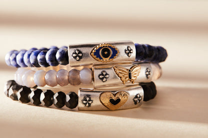 Antique Evil Eye Stretch Bracelet ALEX AND ANI