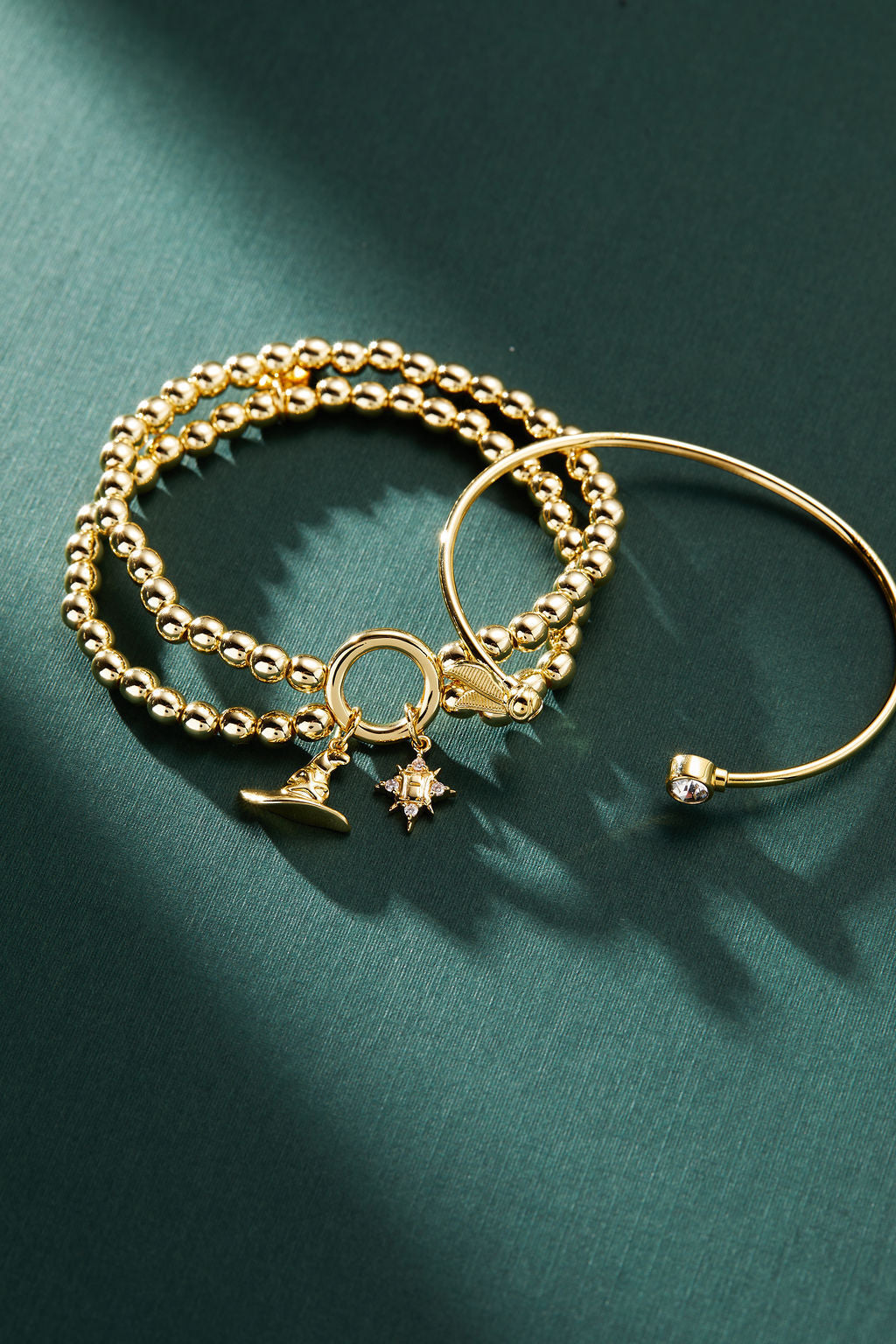 Harry Potter™ Golden Snitch + Crystal Flex Cuff ALEX AND ANI