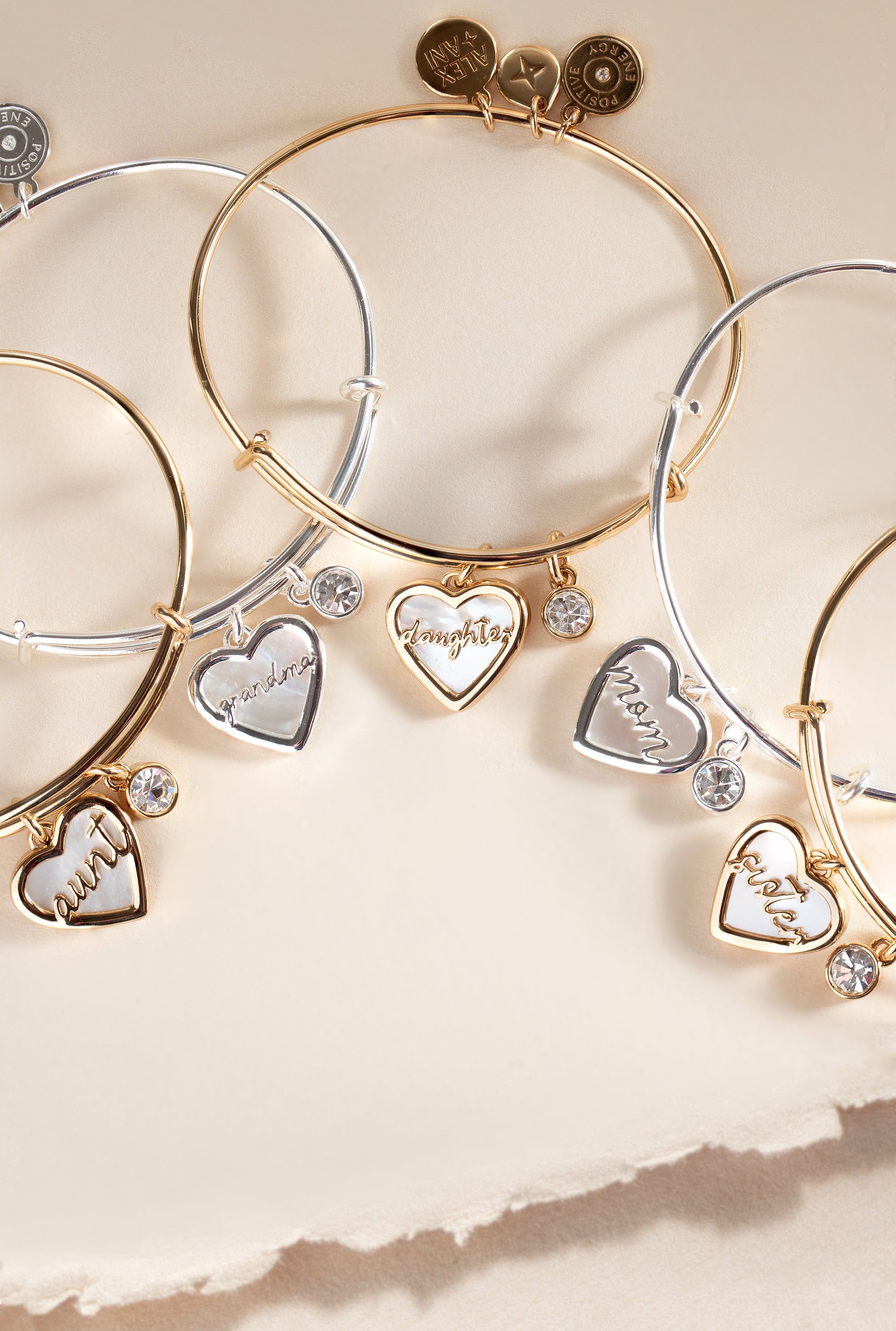 Sister Mother of Pearl Bangle ALEX AND ANI