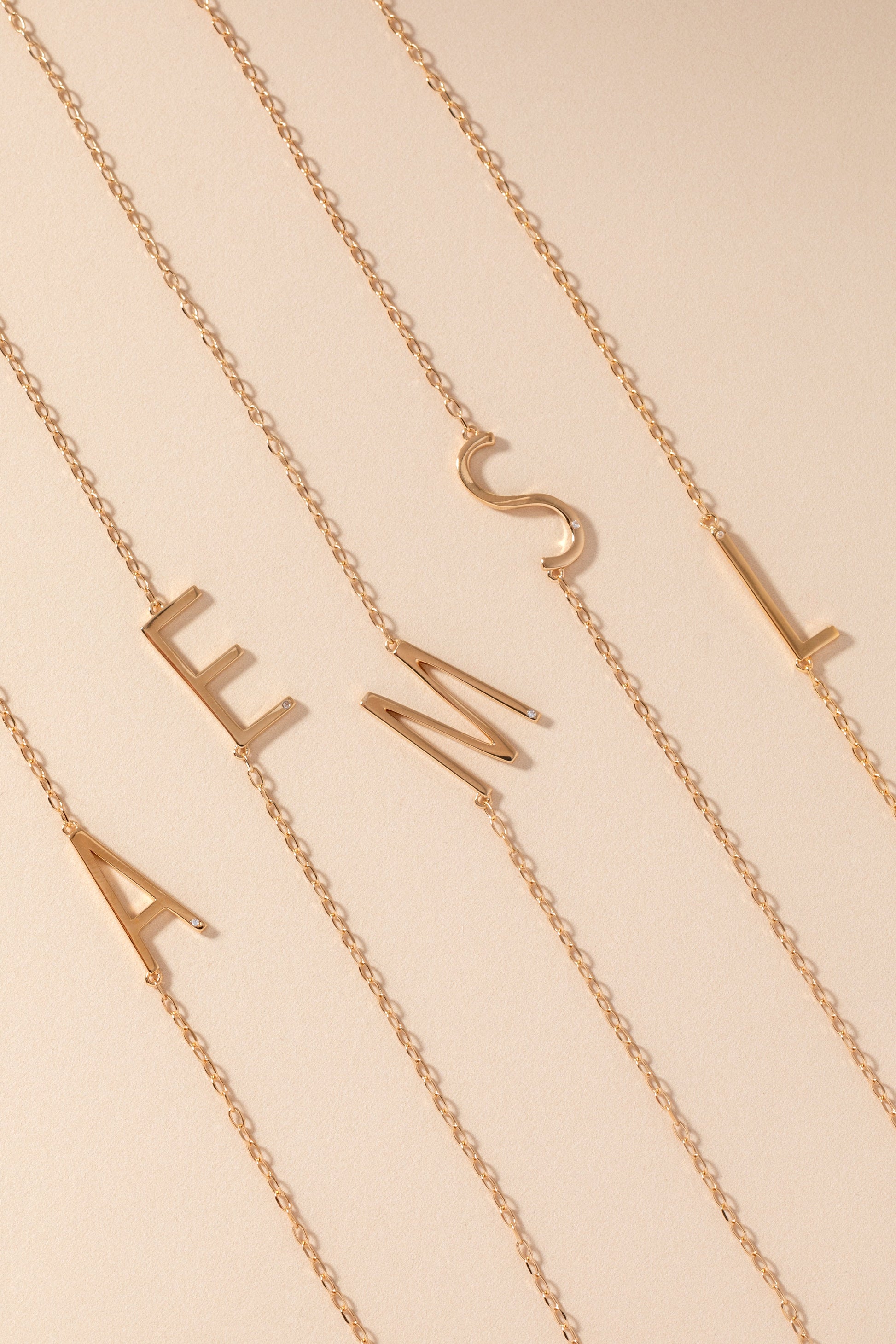 Initial E Precious Elongated Necklace ALEX AND ANI