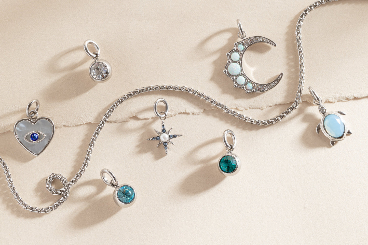 March Birthstone Interchangeable Charm ALEX AND ANI