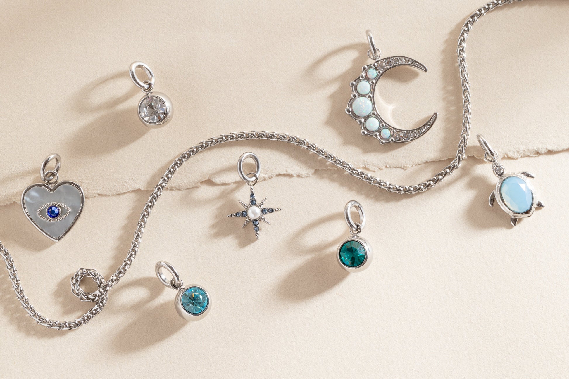 March Birthstone Interchangeable Charm ALEX AND ANI
