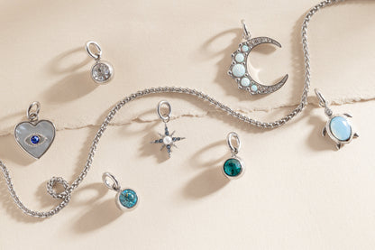 March Birthstone Interchangeable Charm ALEX AND ANI