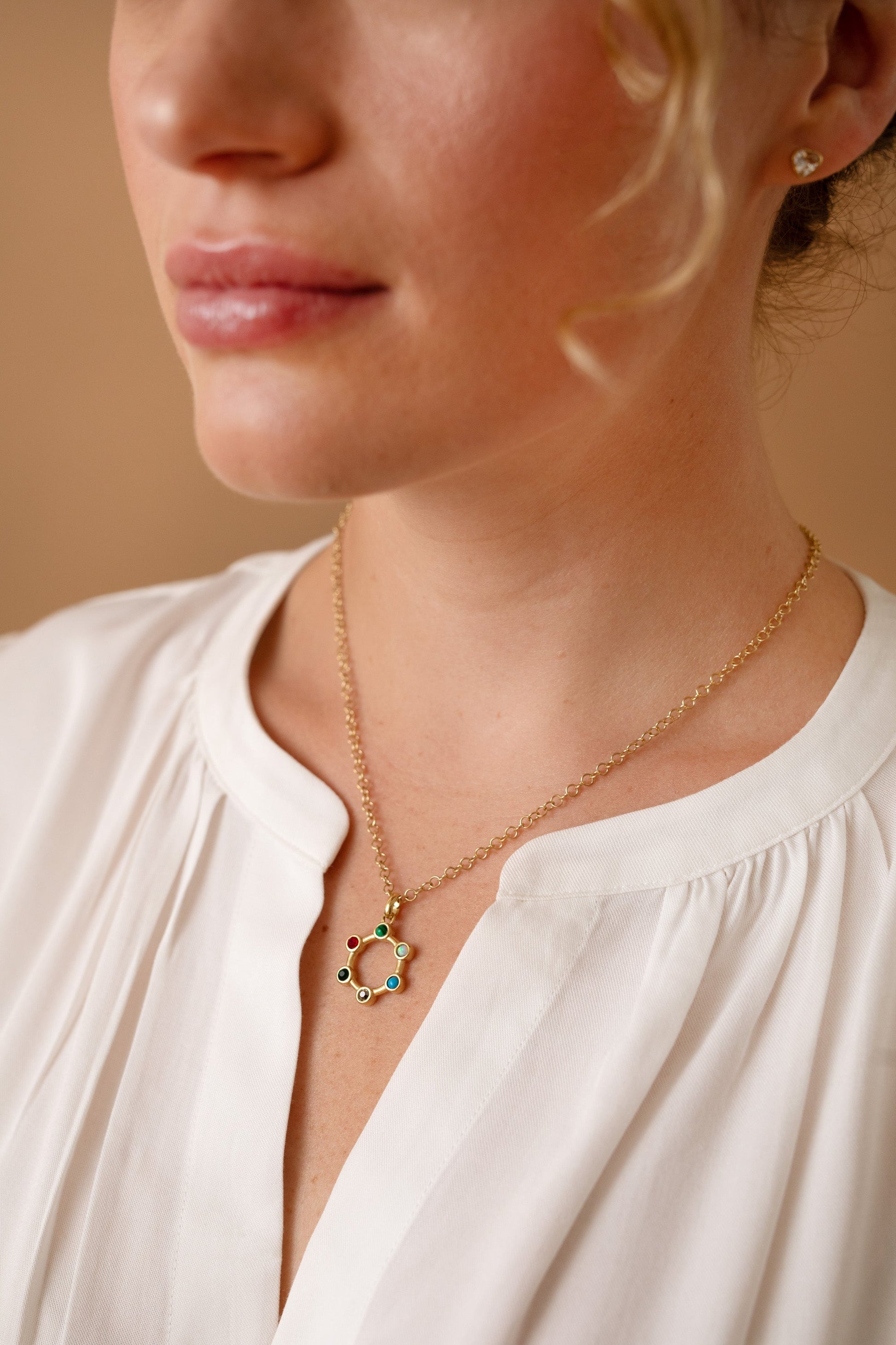 Mother Hidden Message Acrostic Necklace ALEX AND ANI