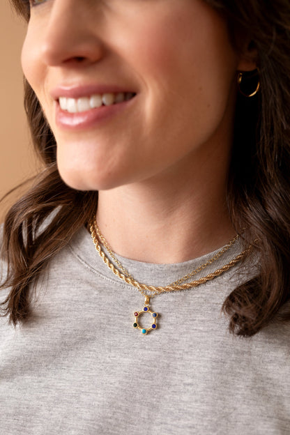 Sister Hidden Message Acrostic Necklace ALEX AND ANI