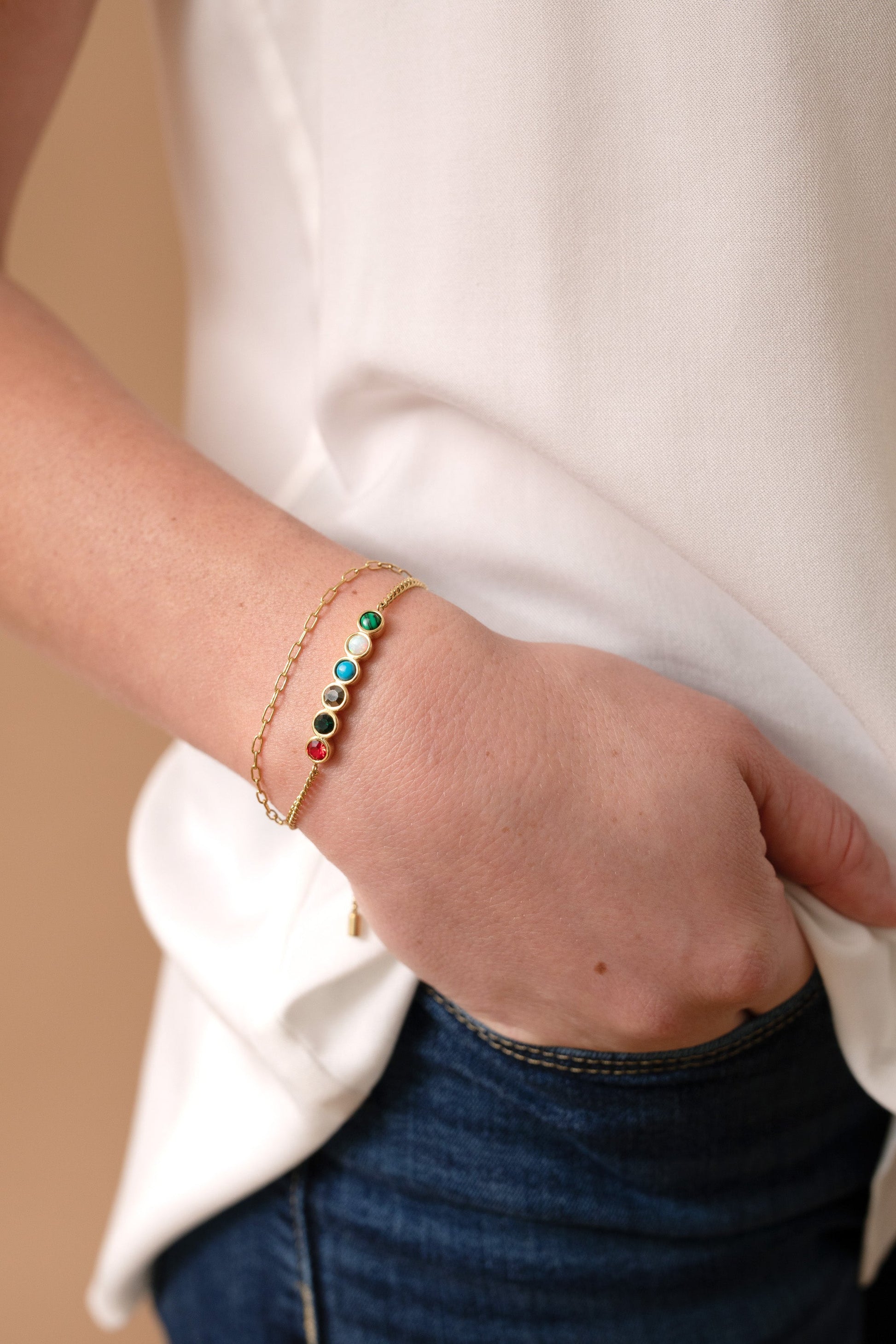Mother Hidden Message Acrostic Bolo Bracelet ALEX AND ANI
