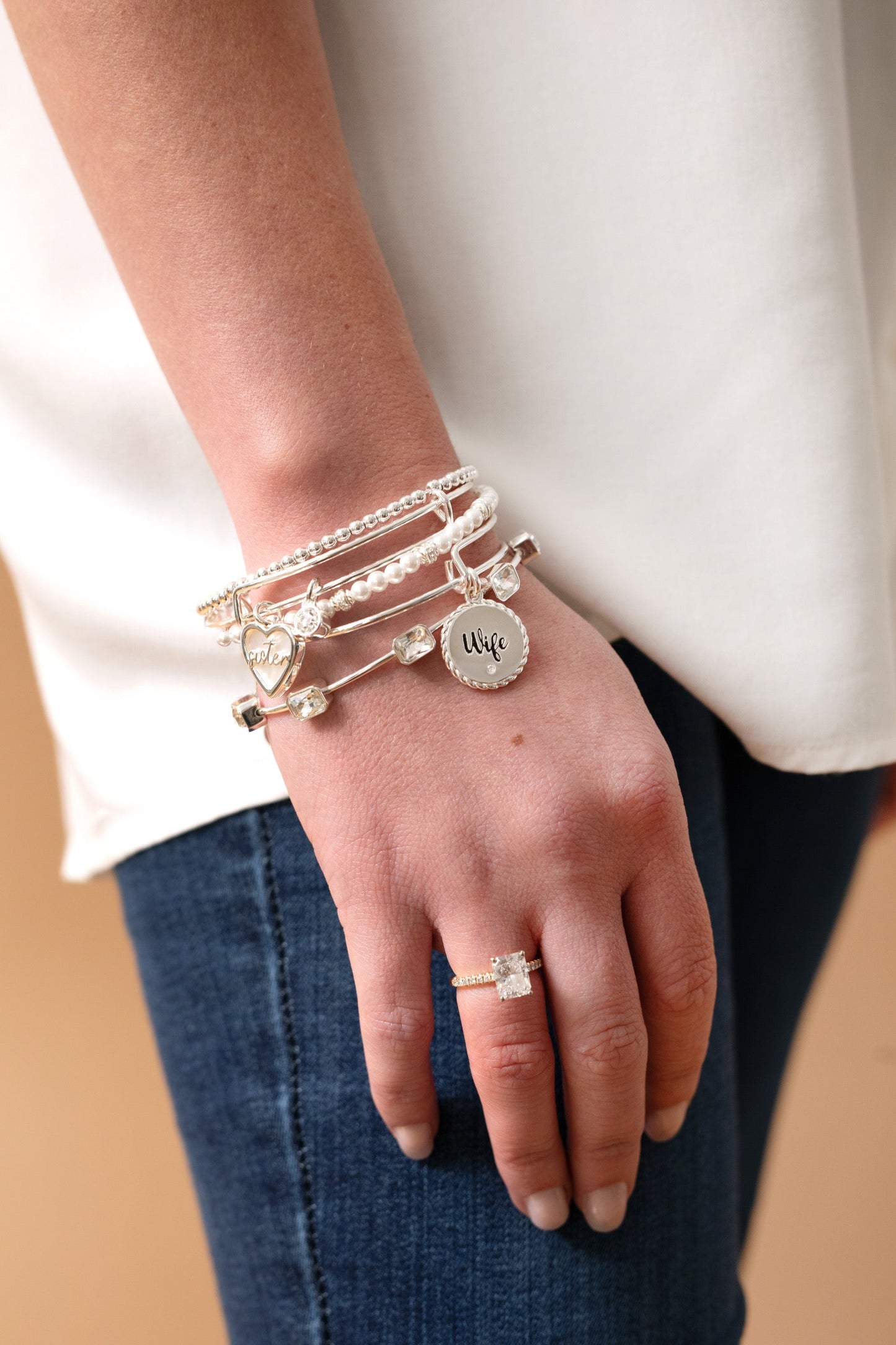 Wife Charm Bangle ALEX AND ANI