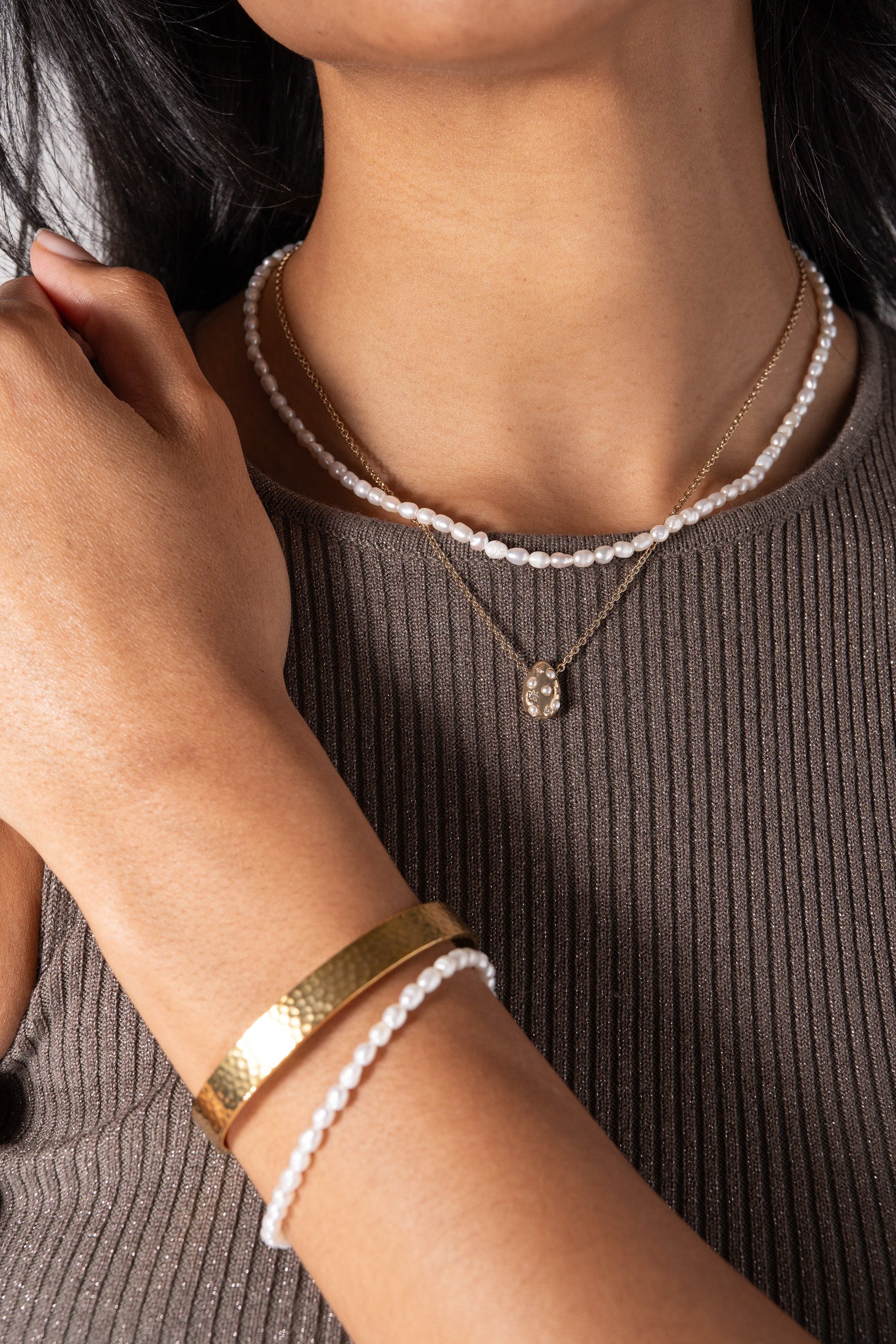 Freshwater Pearl Necklace ALEX AND ANI