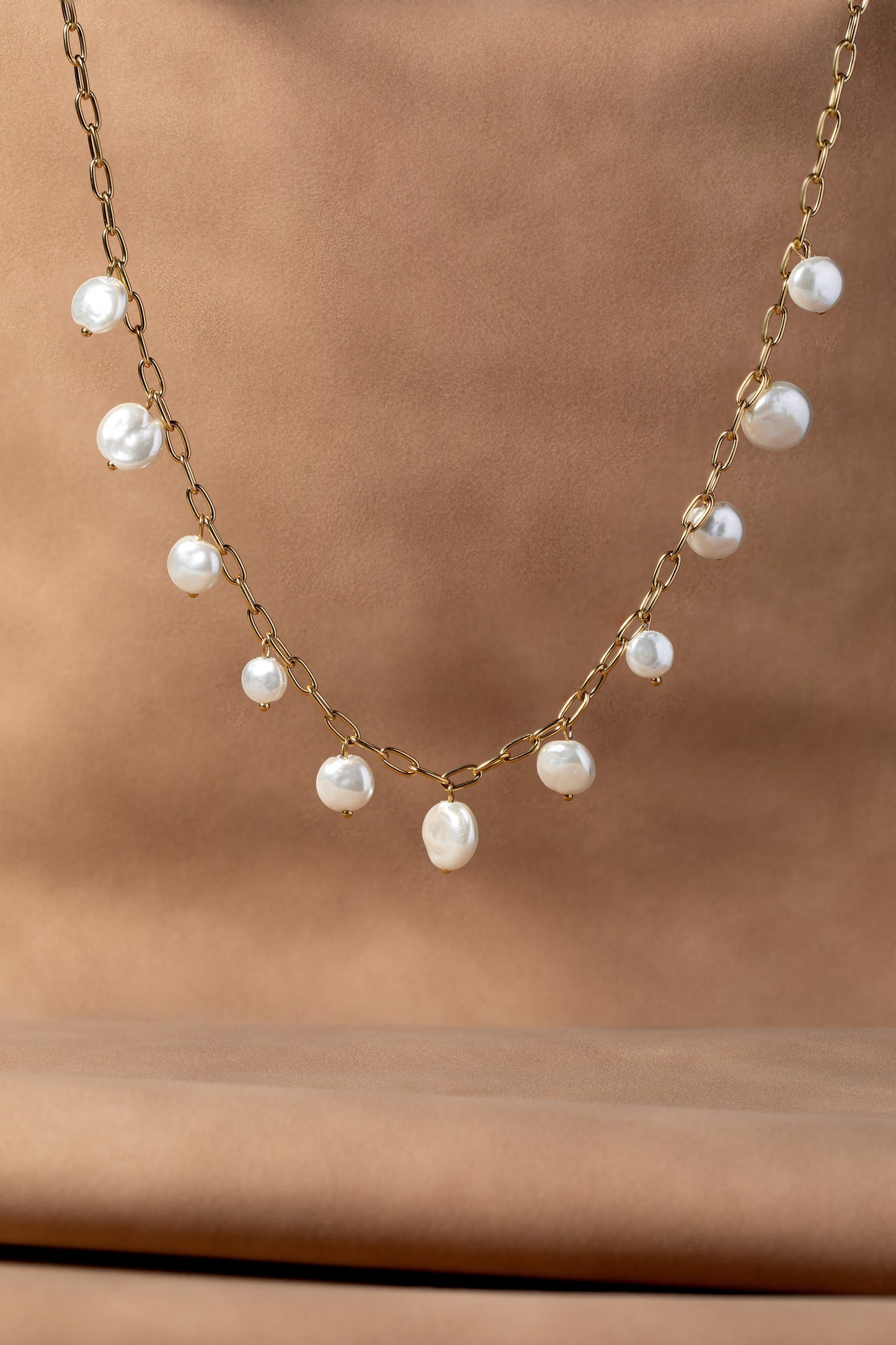 Coin Pearl Shaky Necklace ALEX AND ANI