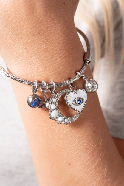 Crystal & Pearl North Star Interchangeable Charm ALEX AND ANI