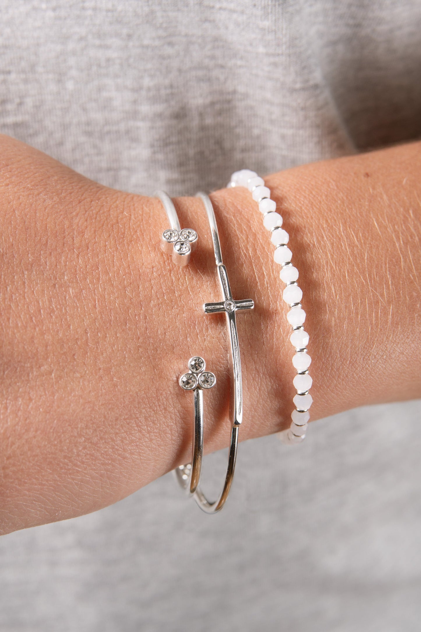 Cross Inline Bangle ALEX AND ANI