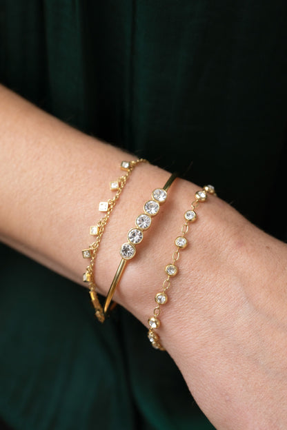 Princess Cut Crystal Bracelet ALEX AND ANI