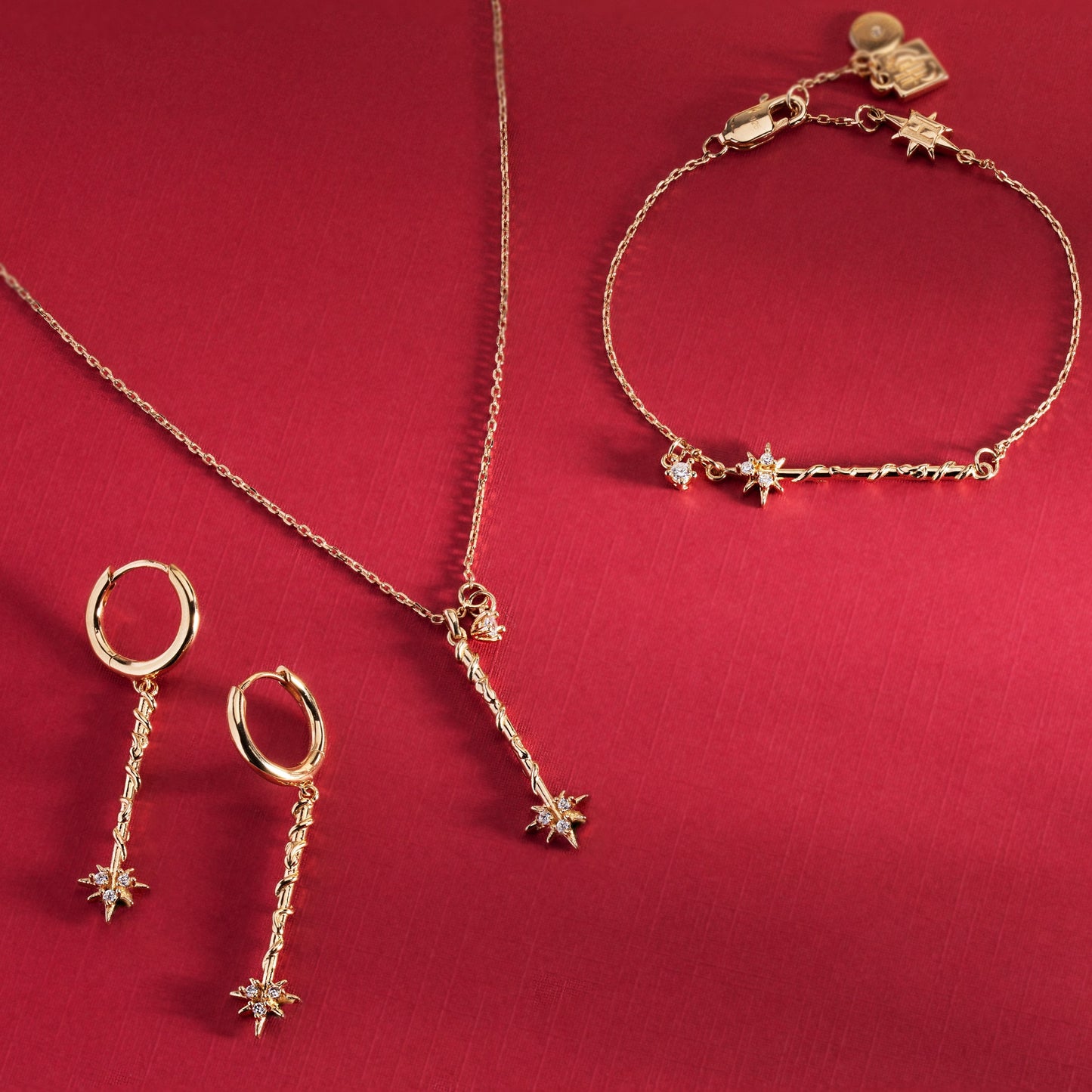 Harry Potter™ Hermione Wand Earrings ALEX AND ANI
