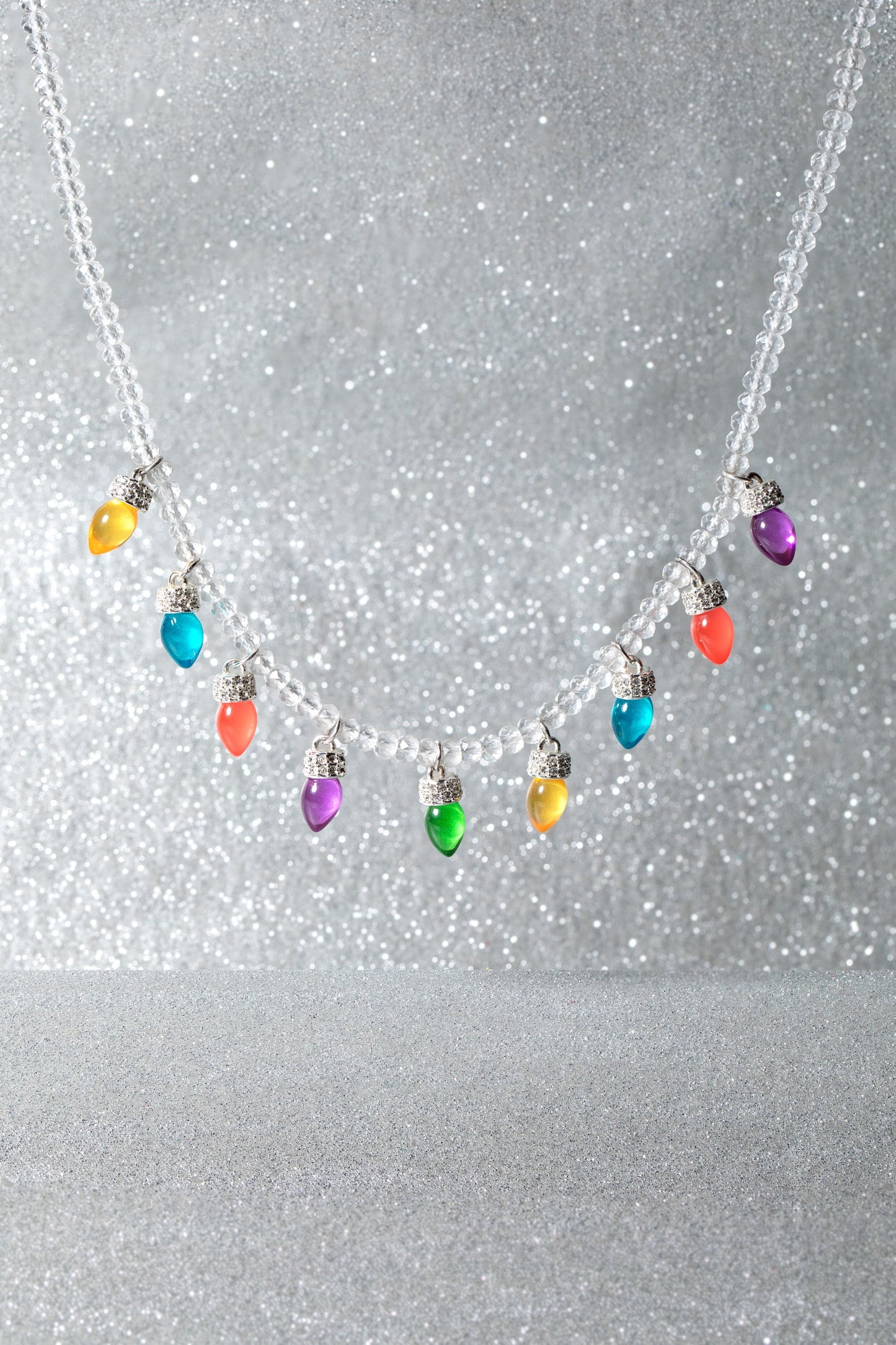 Christmas Light Bulb Necklace ALEX AND ANI