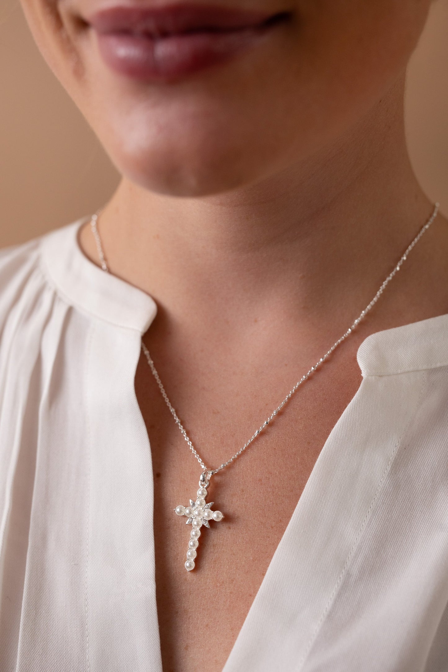 Divine Guides Cross Pendant Necklace ALEX AND ANI