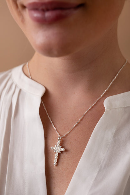 Divine Guides Cross Pendant Necklace ALEX AND ANI