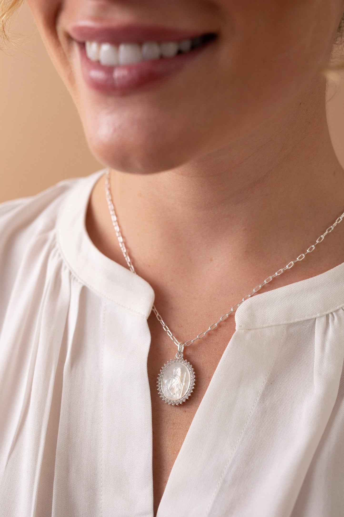 Divine Guides St. Christopher Pendant Necklace ALEX AND ANI