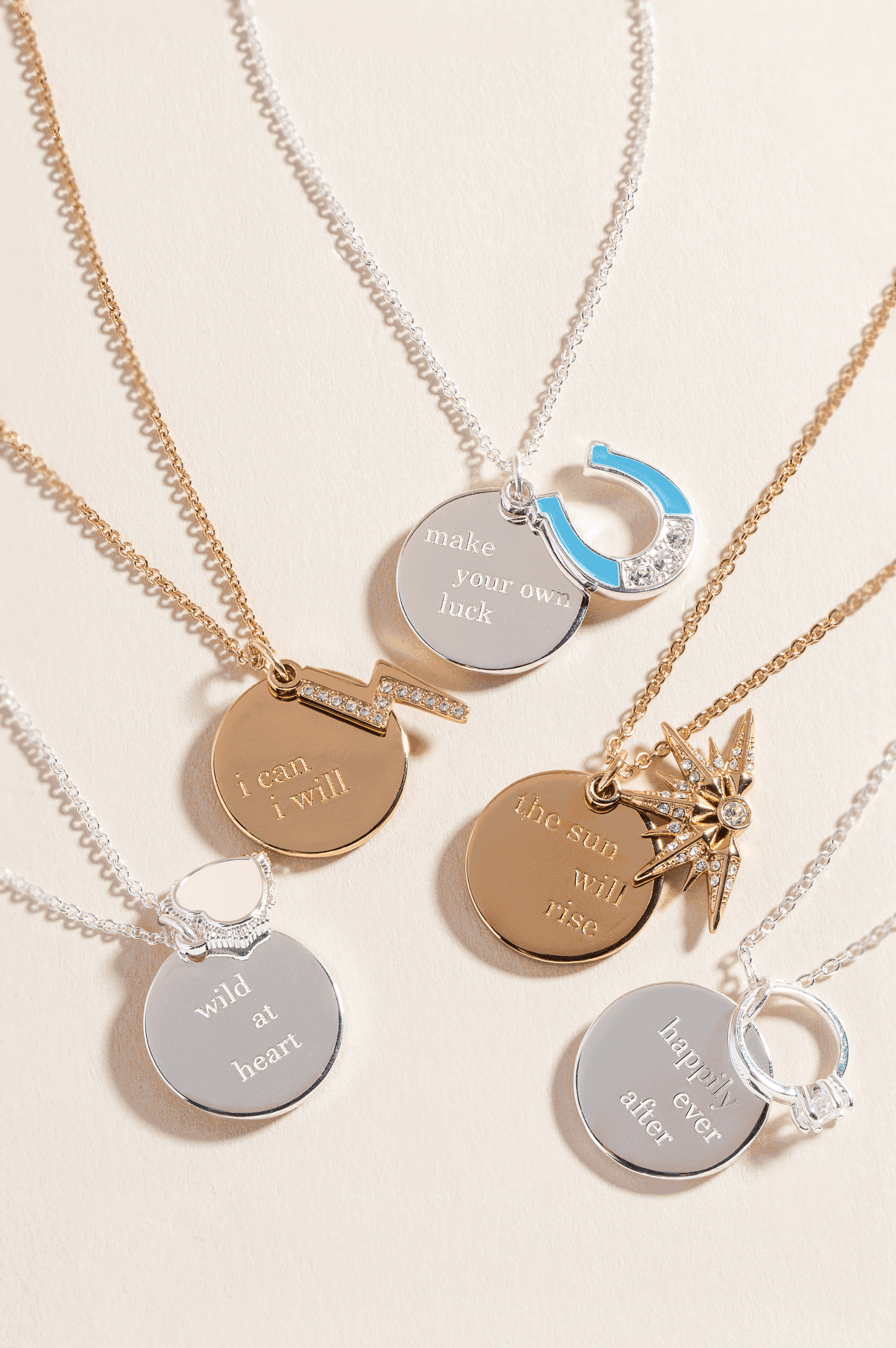 “Happily Ever After” Duo Charm Pendant Necklace ALEX AND ANI
