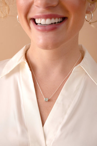 March Birthstone Precious Pendant Necklace ALEX AND ANI