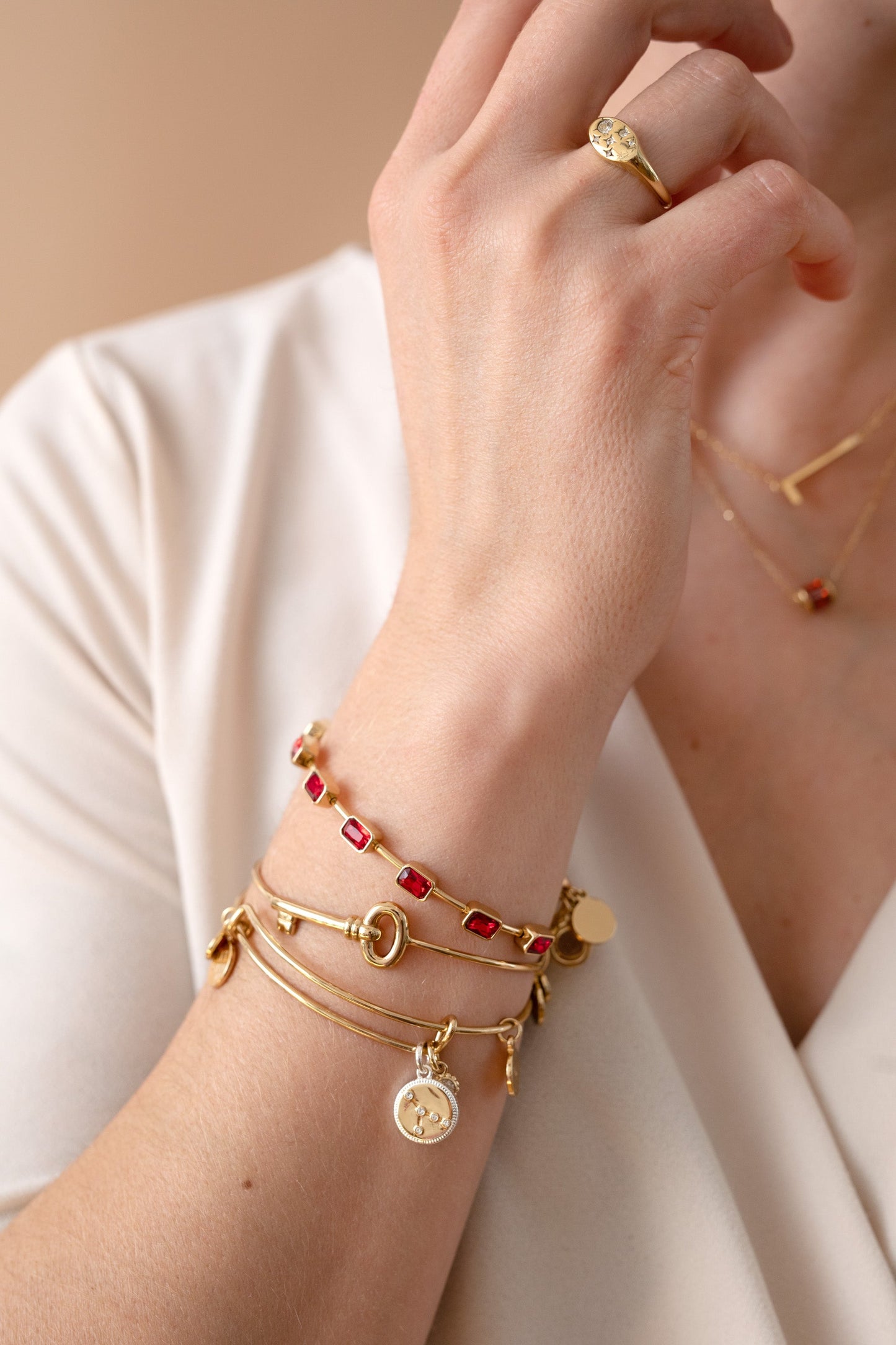 Cancer Zodiac Charm Bangle ALEX AND ANI