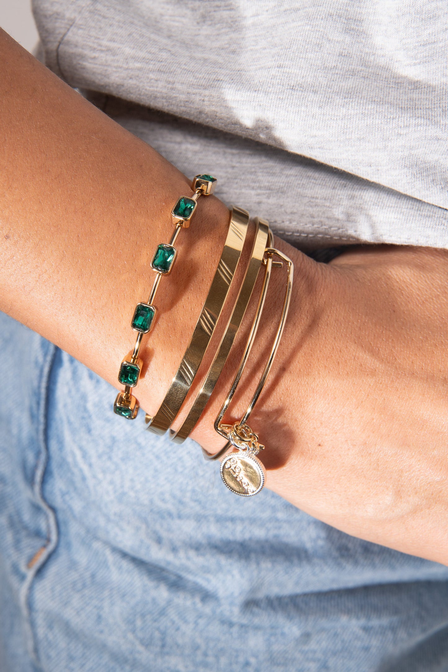 Taurus Zodiac Charm Bangle ALEX AND ANI
