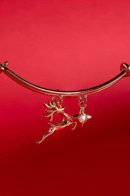 Holiday Reindeer Bangle ALEX AND ANI