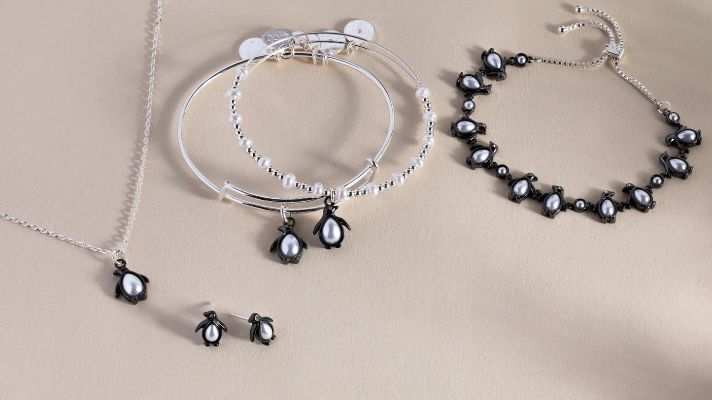Penguin Bangle Set of 2 ALEX AND ANI