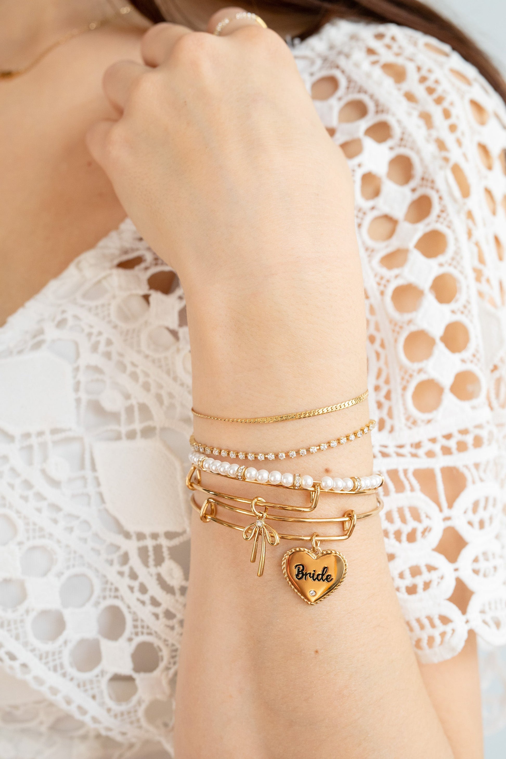 Bride Heart Bangle ALEX AND ANI