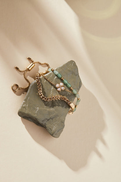 Four-Leaf Clover Stranded™ Bracelet Set ALEX AND ANI