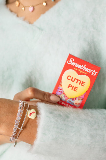 Sweethearts® 'Bestie' Charm Bangles Set of 2 ALEX AND ANI
