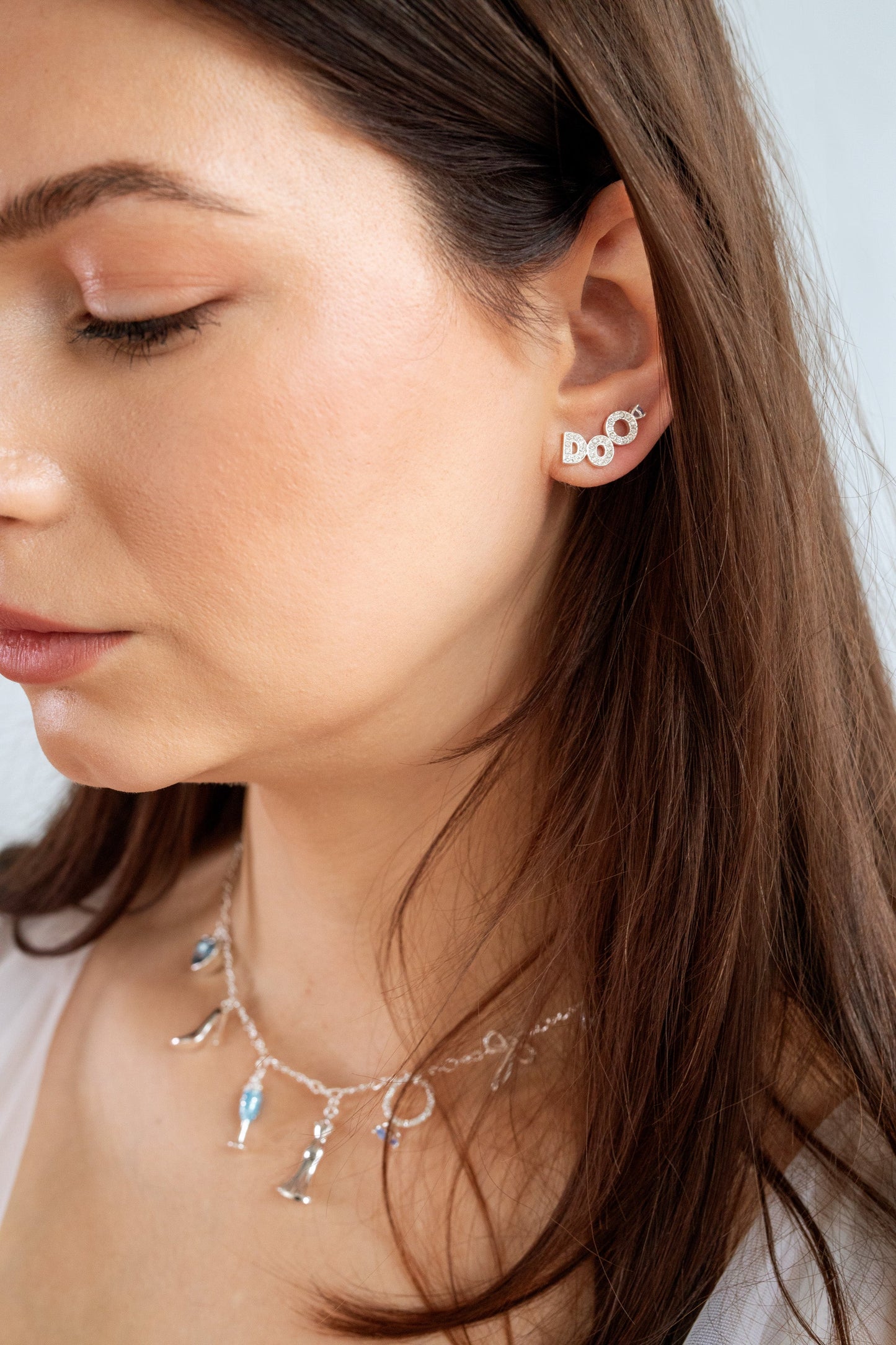 Bridal “I Do” Stud Earring Set of 2 ALEX AND ANI