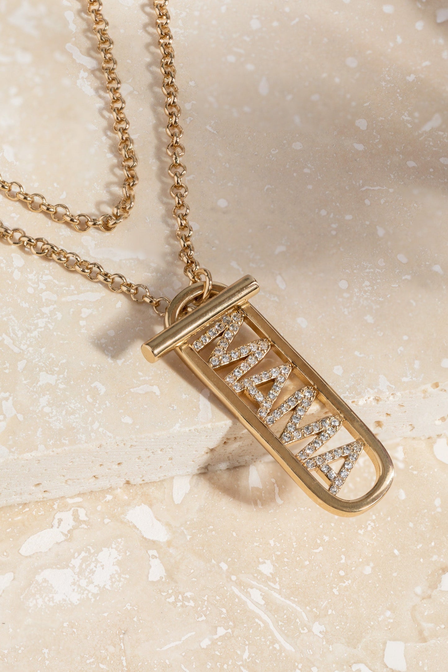 Mama Toggle Pendant Necklace ALEX AND ANI