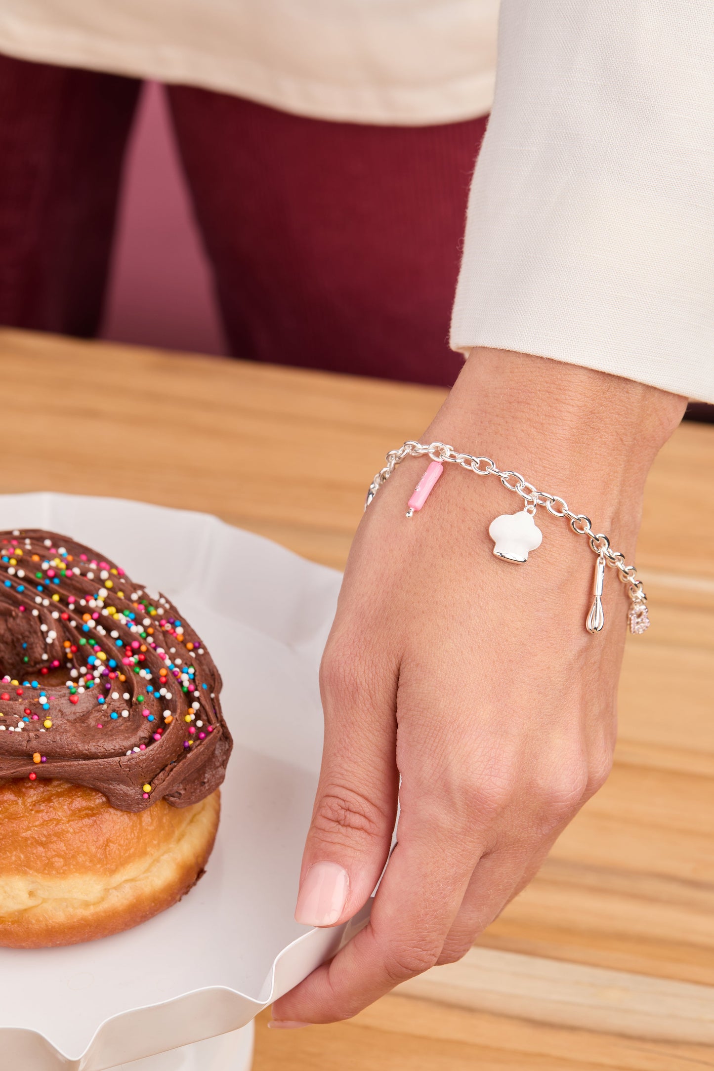 Barbie™ Chef Charm Bracelet ALEX AND ANI