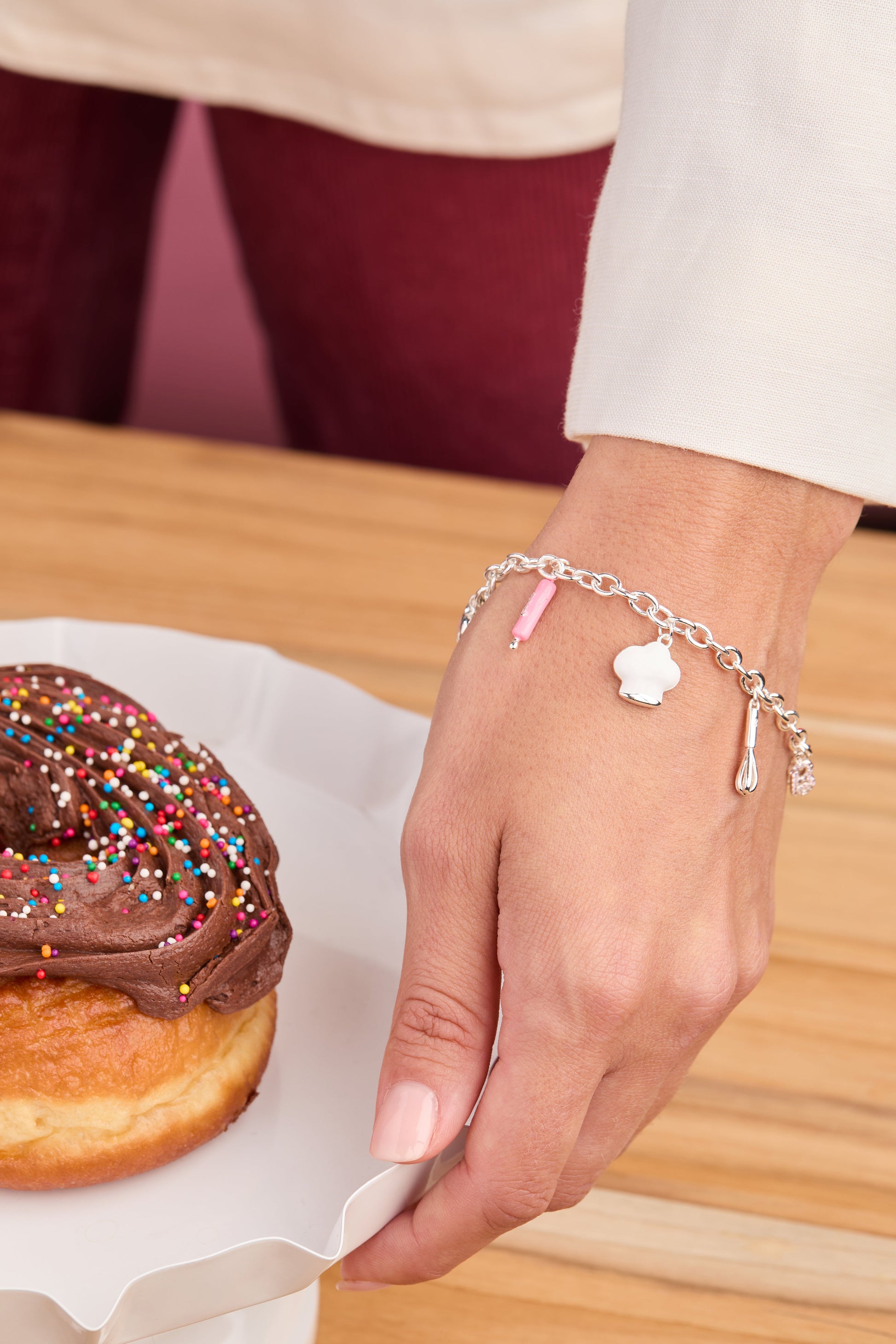 Barbie™ Chef Charm Bracelet ALEX AND ANI