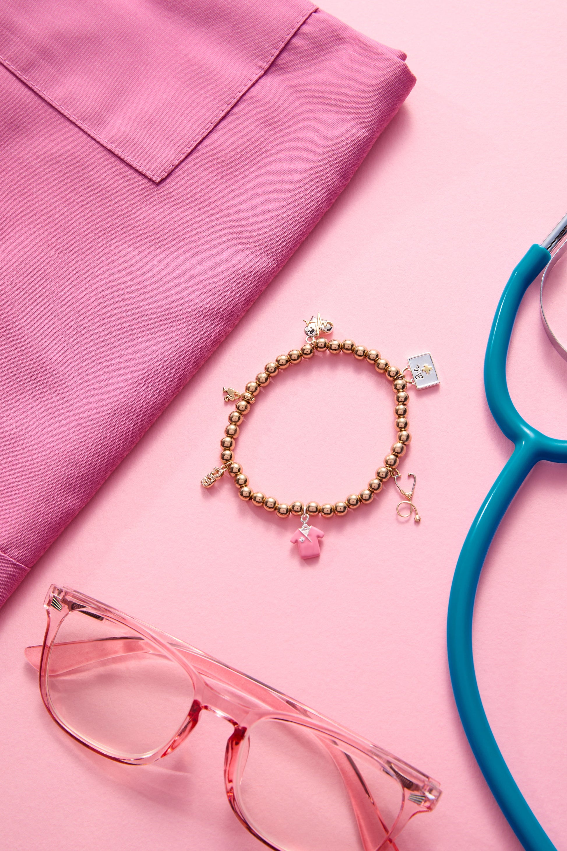 Barbie™ Medical Stretch Bracelet ALEX AND ANI